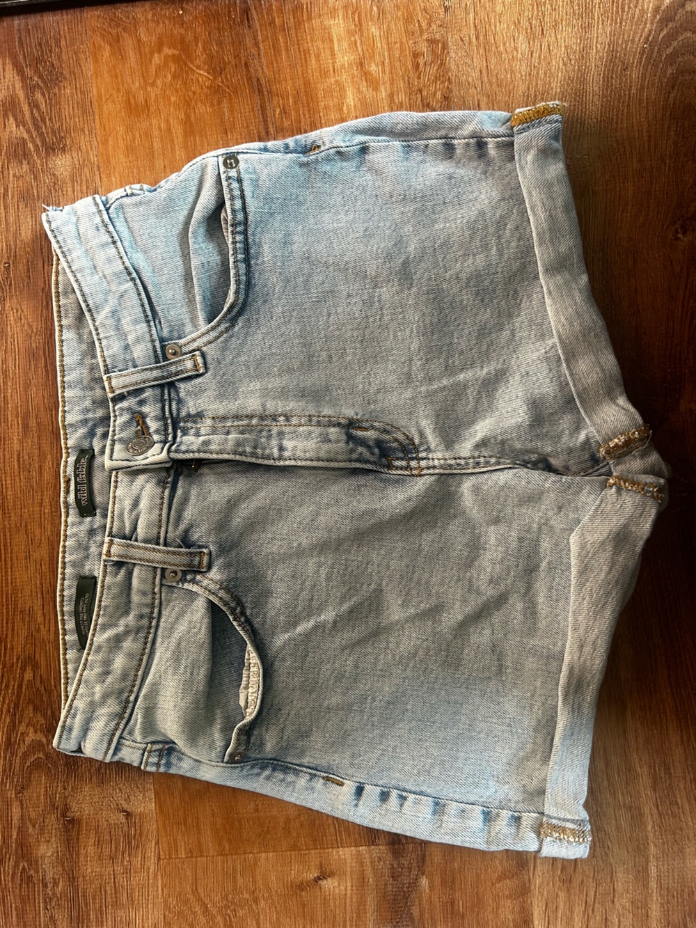 Wild Fable Size 2 Highest Rise Shorts - Light Wash